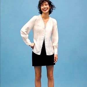 J.Crew silk button up